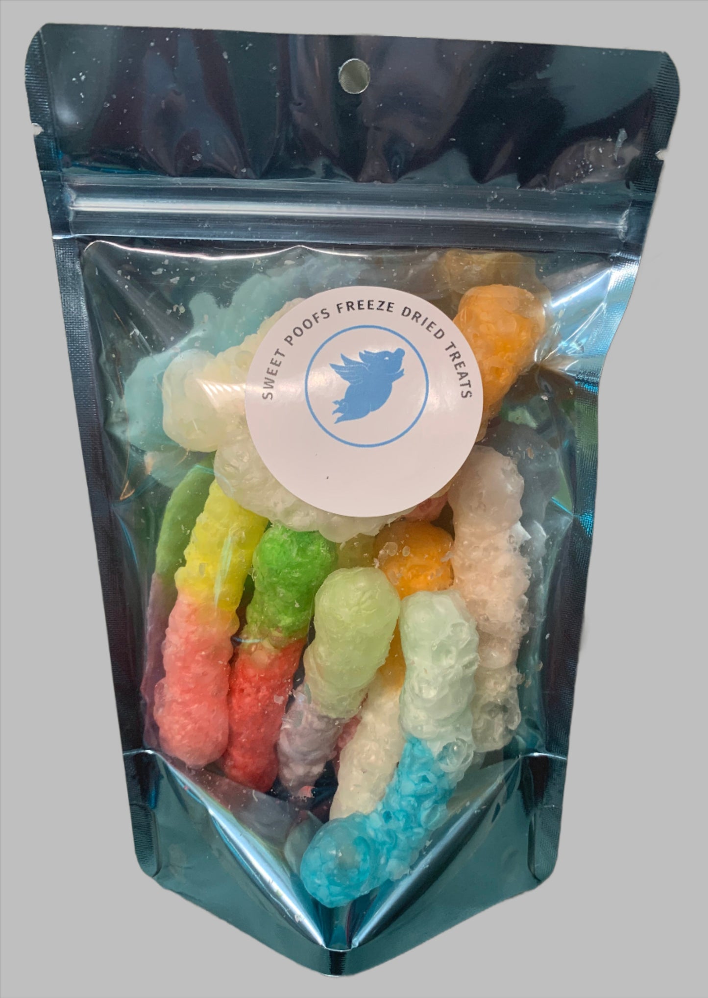 Rainbow Worm Poofs 1.30